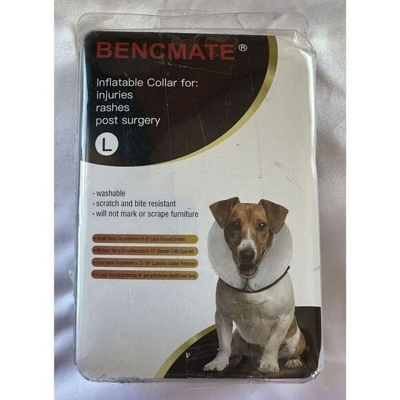 Bencmate Protective Inflatable Pet Collar NWT Size Large - Picture 1 of 2